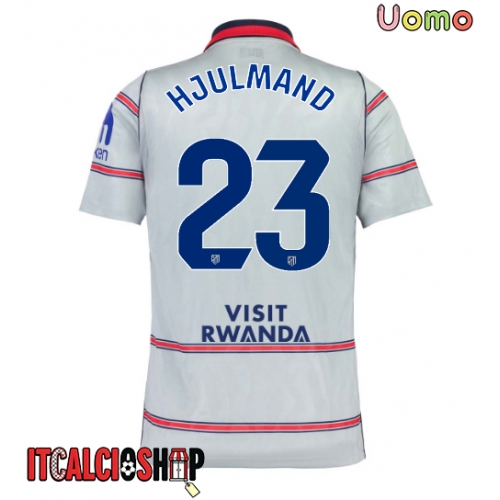 Atletico Madrid Morten Hjulmand #23 Terza Maglia 2026-27 Manica Corta